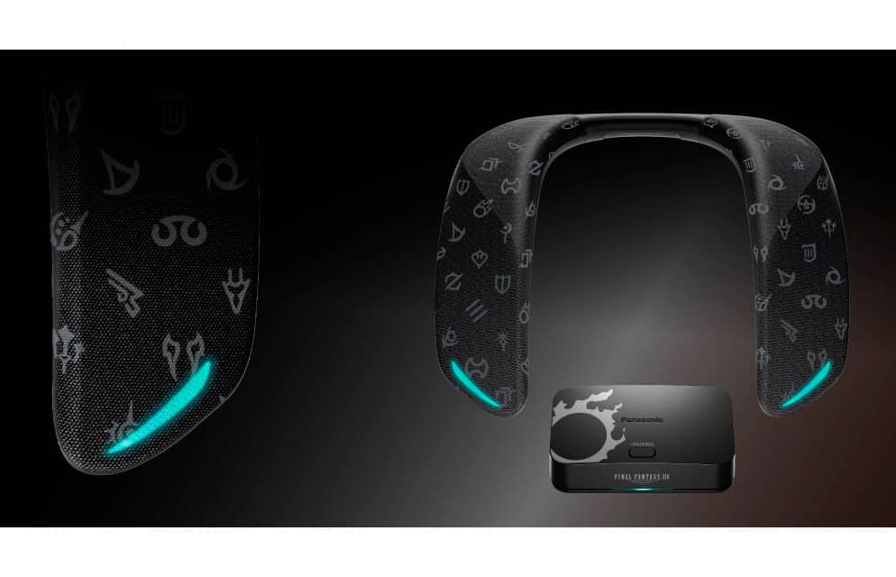Panasonic выпустила шейный динамик SoundSlayer x Final Fantasy XIV