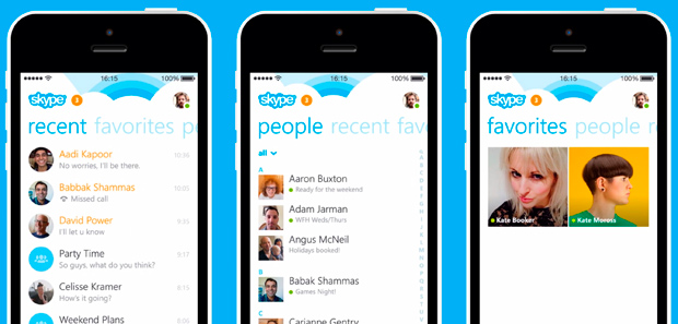 Skype 5.0 для iPhone — новый дизайн и лучшая производительность
