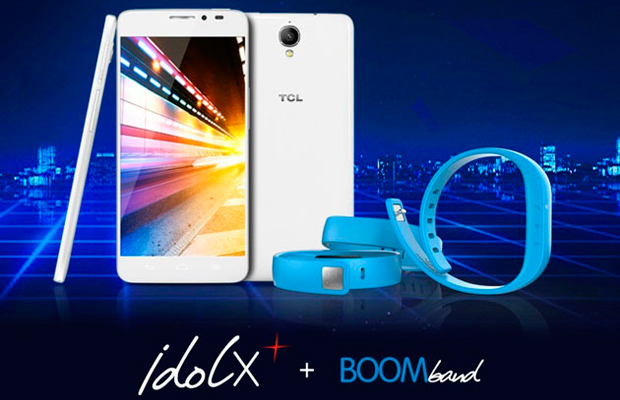 Alcatel выпустила смартфон Idol X+ с браслетом Boom Band