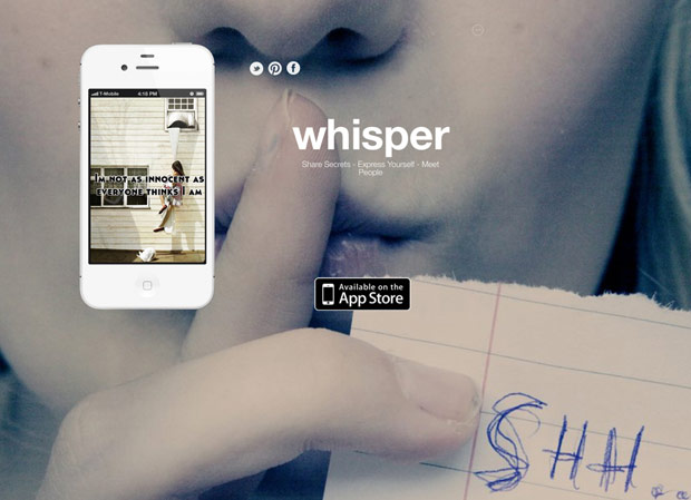 Анонимное приложение Whisper достигло 10 млн активных пользователей в месяц