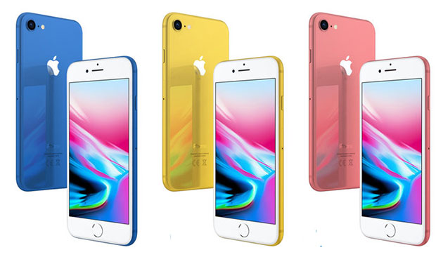 Новые iPhone 2018 получат разнообразие ярких расцветок