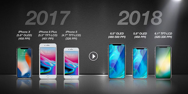 Преемник iPhone X может быть самым дешевым из трех смартфонов Apple в 2018 году