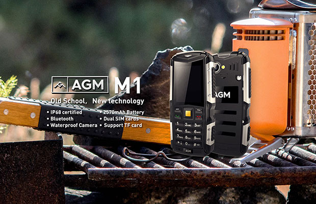 AGM представила защищенную «звонилку» AGM M1