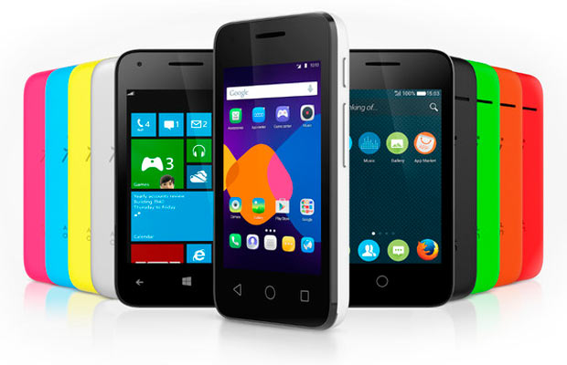 Alcatel анонсировала линейку смартфонов OneTouch Pixi 3 с тремя операционными системами