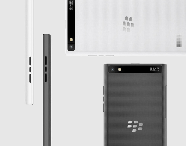 BlackBerry выпустила белую версию смартфона BlackBerry Leap