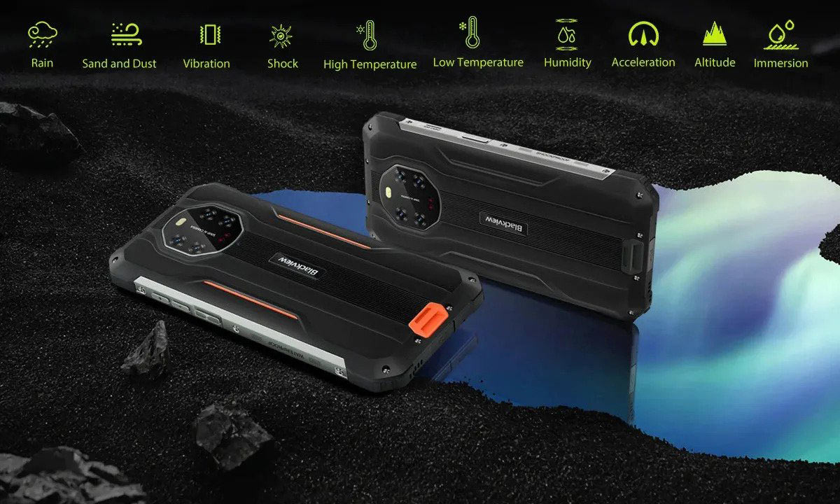 Представлен защищенный смартфон Blackview BV8800 с батареей емкостью 8380 мАч