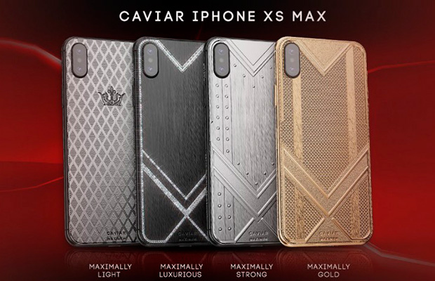 Caviar показала iPhone XS Max в бриллиантах, углероде, титане и золоте