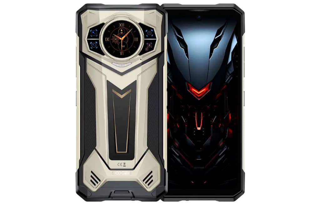 Представлен защищенный смартфон Doogee S200 Plus с экраном на задней панели