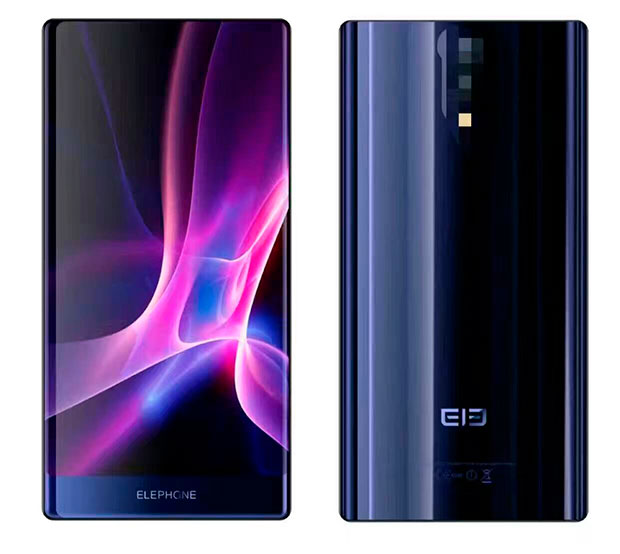 Прототип безрамочного Elephone S8 замечен на видео