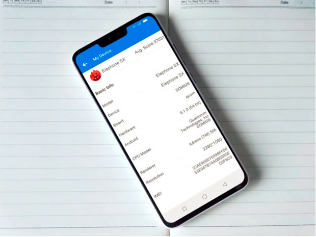 Слиты технические характеристики и внешний вид смартфона Elephone SX