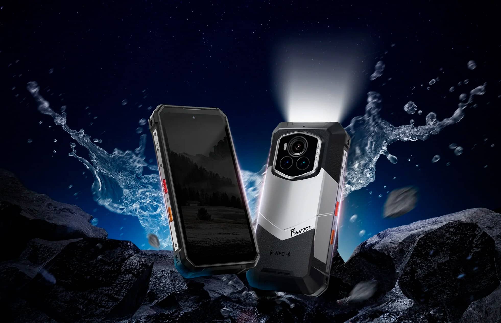 Представлен FOSSiBOT F107 Pro — первый защищенный смартфон с цветным ночным видением Starlight