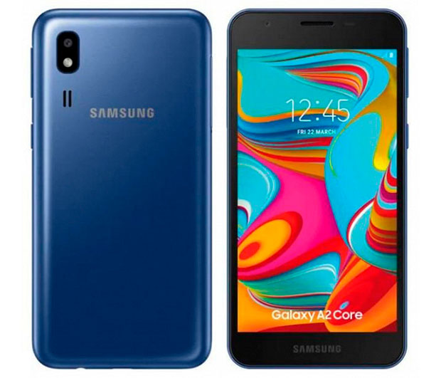 Представлен ультрабюджетный смартфон Samsung Galaxy A2 Core