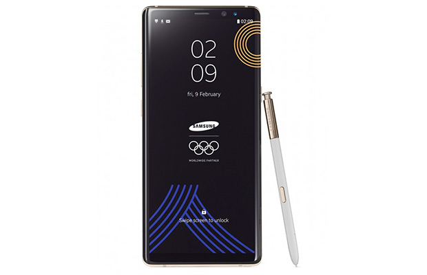Samsung представила фаблет Galaxy Note8 PyeongChang 2018 Limited Edition