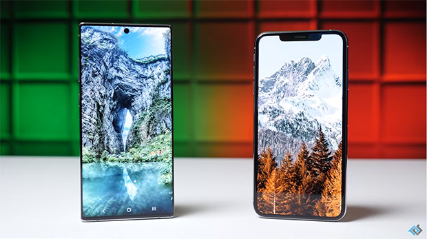 Samsung Galaxy Note10+ оказался прочнее iPhone XS Max