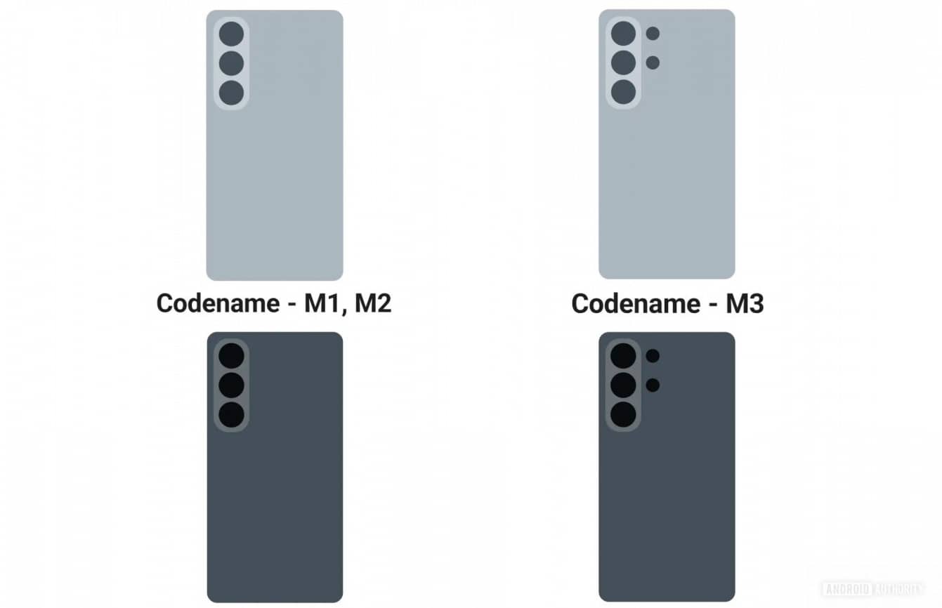 Samsung раскрыла дизайн смартфонов серии Galaxy S26