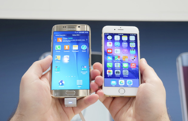 Сравнение скорости работы Galaxy S6 Edge и iPhone 6