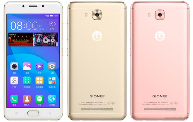 Gionee выпустила новый смартфон среднего класса F5