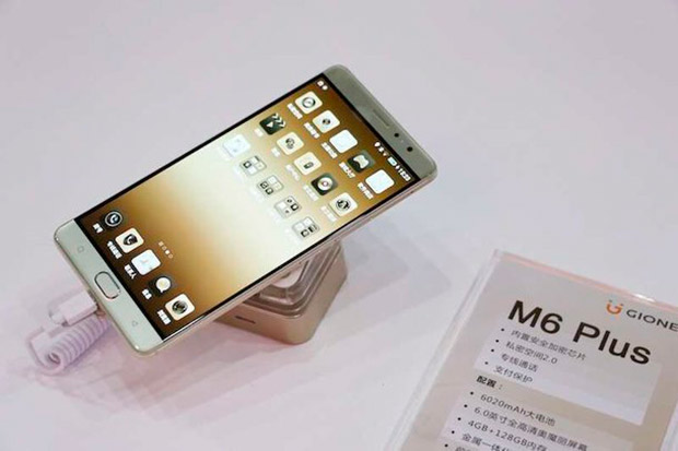 Компания Gionee представила металлические смартфоны M6 и M6 Plus