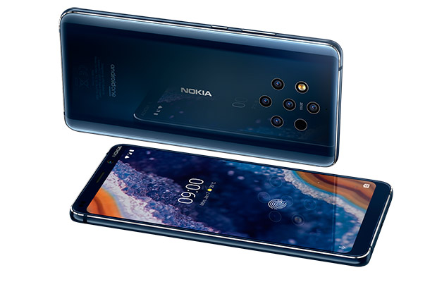 В Украине стартуют продажи первого в мире смартфона с 5 камерами Nokia 9 PureView