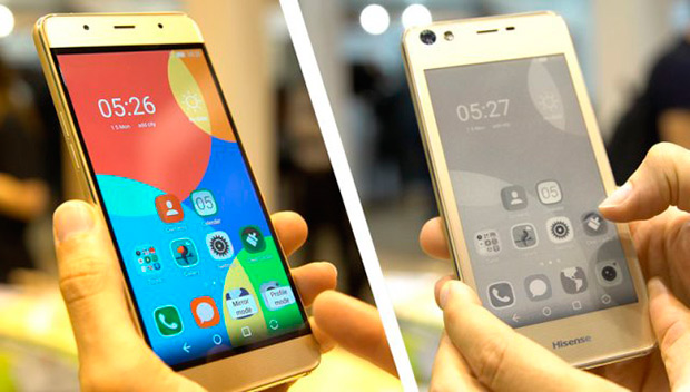 Представлен смартфон Hisense А2 с двумя дисплеями