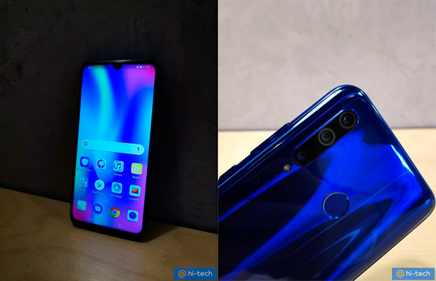 Первая утечка живых фото смартфона Honor 10i
