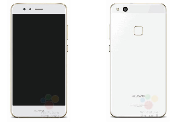 В Сеть утекли официальные рендеры Huawei Р10 Lite