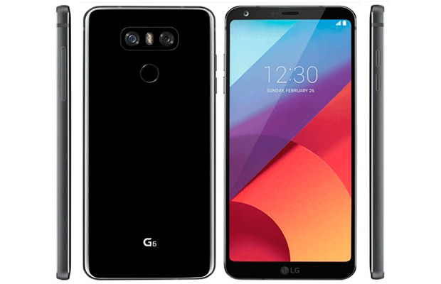 LG G6 с глянцево-черным корпусом замечен на свежем рендере