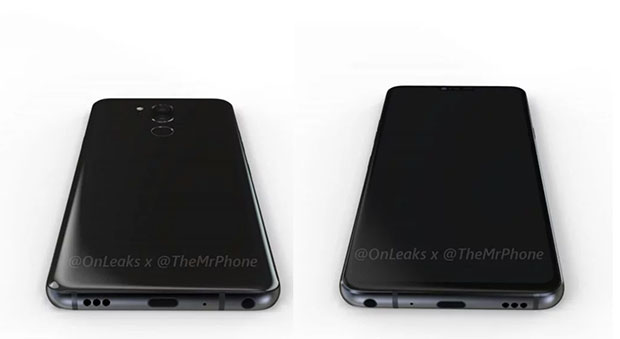 3D-рендеры смартфона LG G7 попали в Сеть