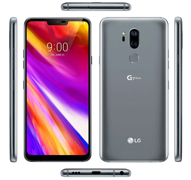 В Сеть слиты новые подробности о флагмане LG G7 ThinQ