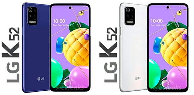 Опубликовано официальное фото смартфона LG K52