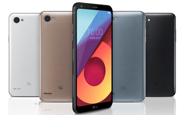 LG Q6 появится в Европе в следующем месяце