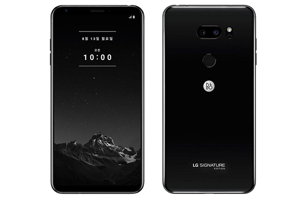 LG Signature Edition 2018 с дисплеем QHD+ и Snapdragon 845 представлен официально