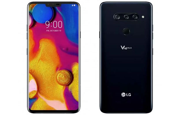 LG представила флагман V40 ThinQ с пятью камерами