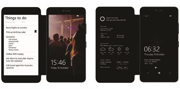Microsoft создала смартфон-книжку с двумя дисплеями еще в 2015 году