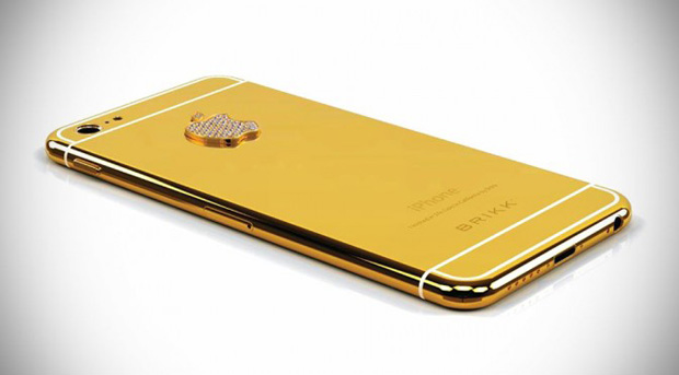 Brikk выпустила тюнингованные золотом и бриллиантами iPhone 6 и 6 Plus