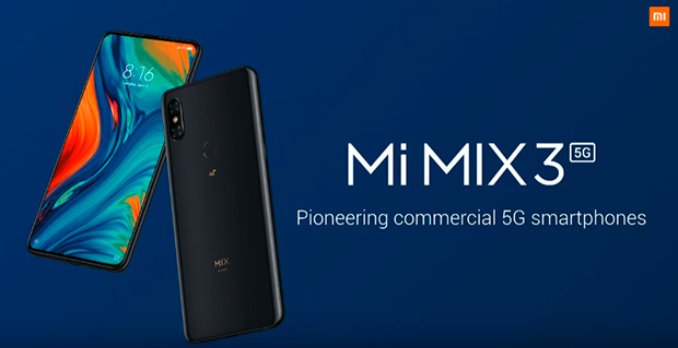 Xiaomi представила Mi MIX 3 5G на выставке MWC 2019