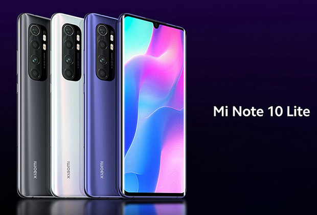 Xiaomi представит 30 апреля смартфон Mi Note 10 Lite