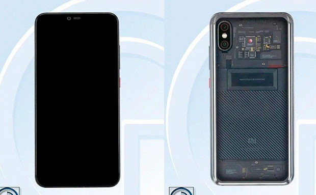 У Xiaomi Mi Note 5 тоже будет прозрачная задняя крышка