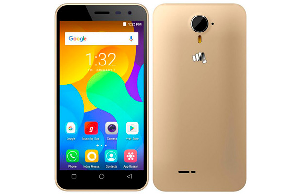Micromax Spark Vdeo: бюджетник с 4,5-дюймовым дисплеем и поддержкой 4G VoLTE