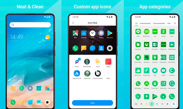 Xiaomi выпустила для смартфонов новый лаунчер Mint