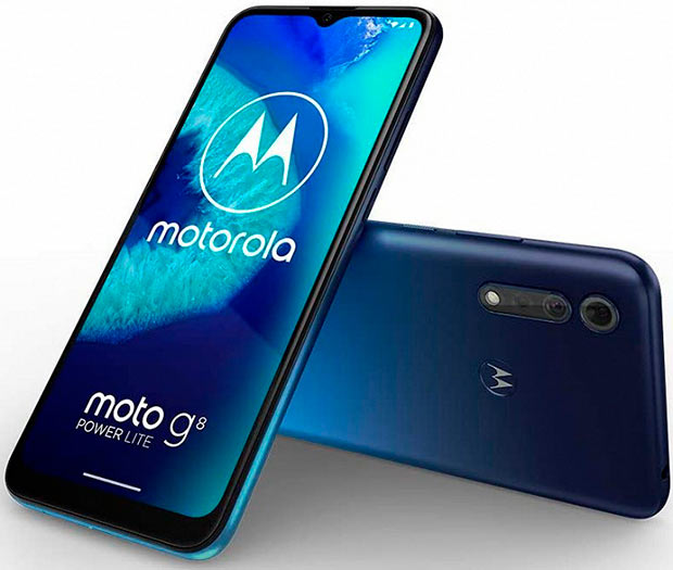 Опубликованы фото и характеристики смартфона Motorola Moto G8 Power Lite