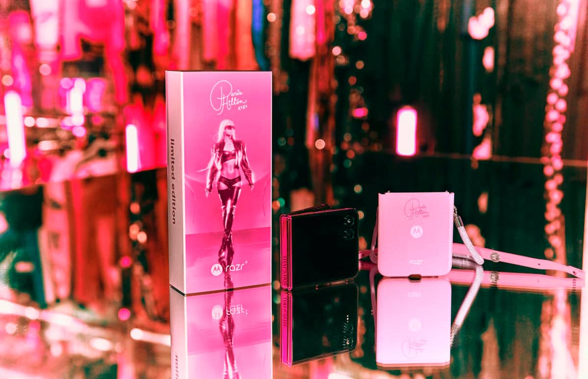 Смартфон Motorola Razr+ выпущен в версии Paris Hilton Edition