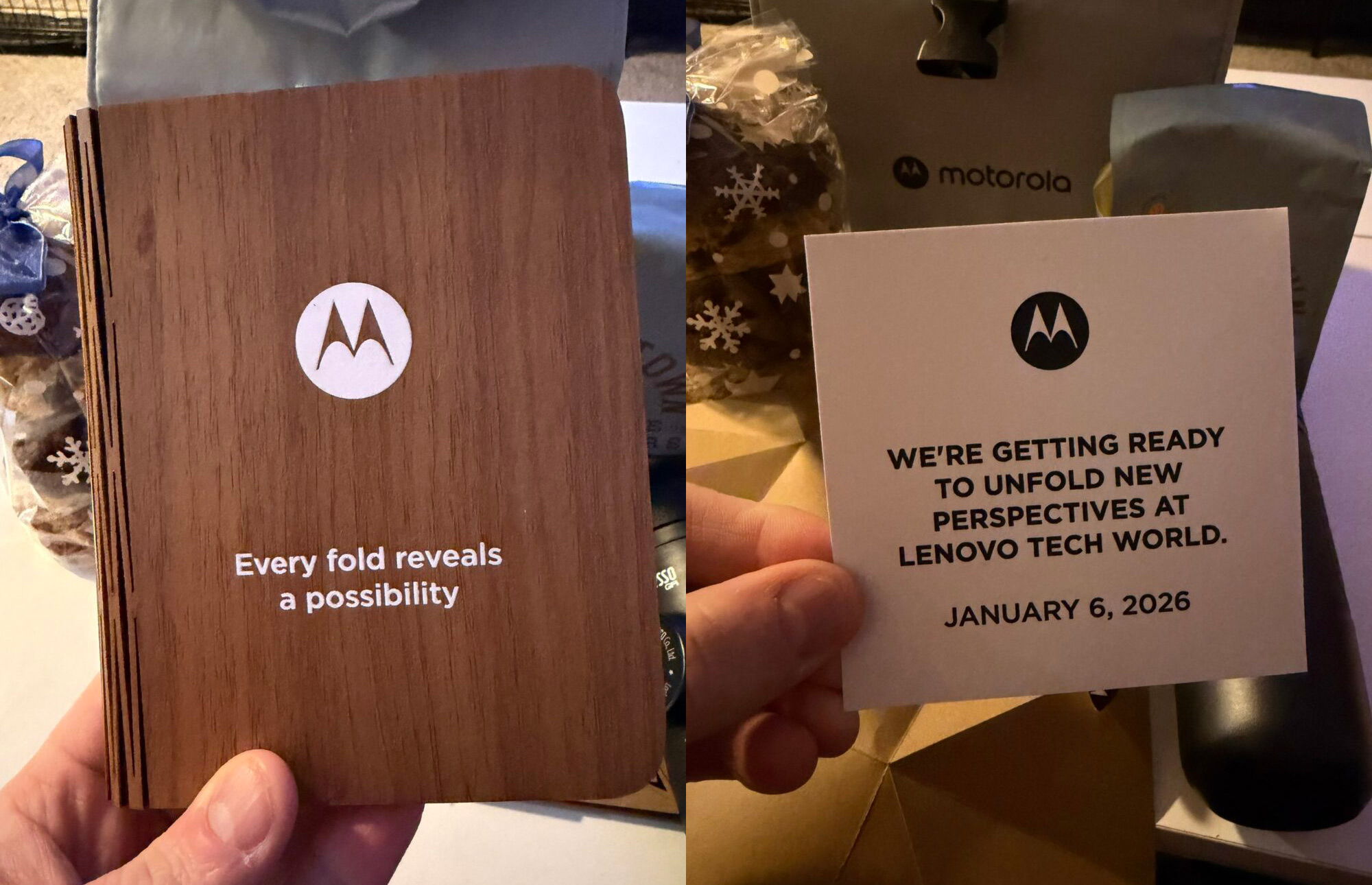 Motorola представит смартфон книжного формата 6 января