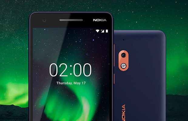 HMD выпустила Nokia 2.1 с большим экраном, стереодинамиками и улучшенным дизайном