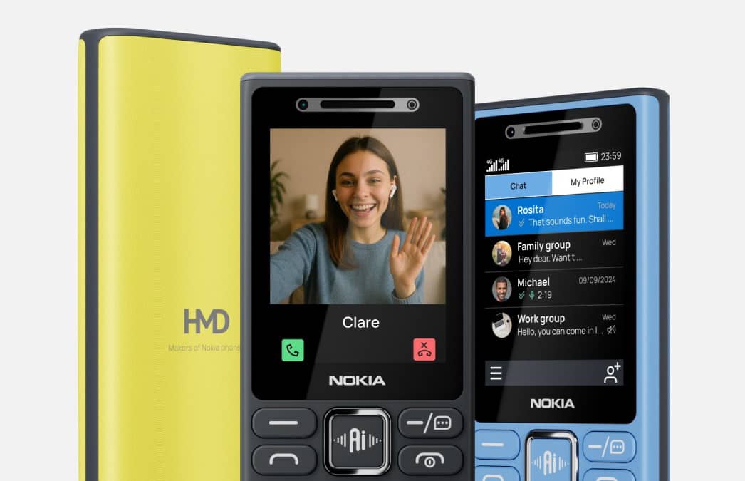 HMD представила четыре новые кнопочные Nokia с ИИ: голосовой помощник, видеозвонки и USB-C