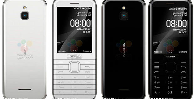 В Сеть слиты фото кнопочного телефона Nokia 8000 4G
