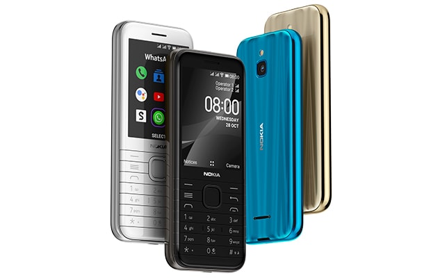 Представлен стильный кнопочный телефон Nokia 8000 4G