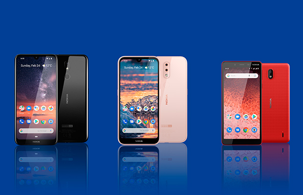 HMD Global представила сразу три недорогих смартфона Nokia