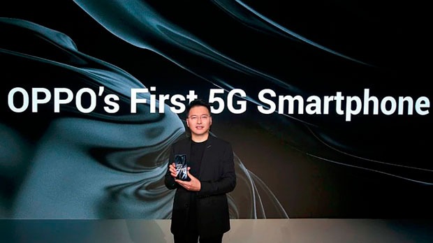 Oppo показала свой первый смартфон с поддержкой 5G