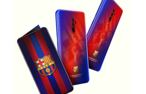 Oppo представила смартфон Reno 10X Zoom FC Barcelona Edition